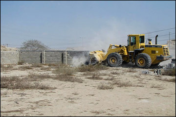 رفع تصرف از اراضی ملی در شهرستان مریوان