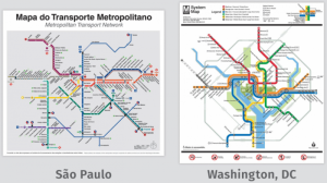 جام جهانی نقشه های سیستم مترو در حال برگزاری است! کدام شهر بهترین نقشه سیستم حمل و نقل قطار شهری(مترو) را دارد؟