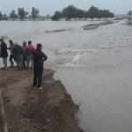 تخلیه شهر رفیع به علت سیلاب و آبگرفتگی