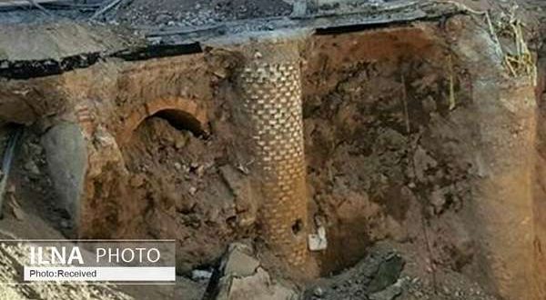 کشف بخشی از تبریز قدیم در حفاری های پروژه « و المان » در تبریز / سکوت مسئولان استانی و شهری درباره این اتفاق