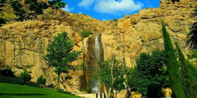 طاق‌بستان کرمانشاه صاحب آبشار مصنوعی 90 متری می‌شود