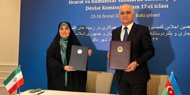امضای سند همکاری‌های اقتصادی ایران و آذربایجان در ۱۰ سرفصل